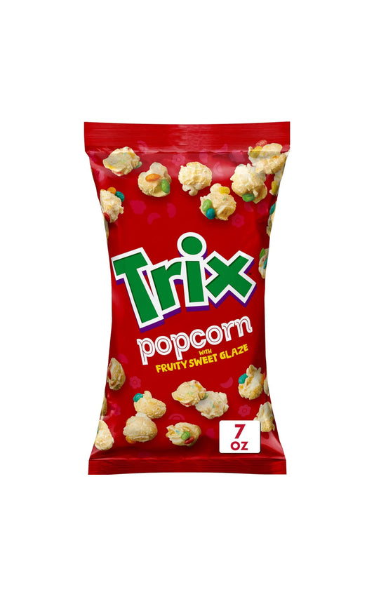 Trix Popcorn Snack with Fruity Sweet Glaze, 7 oz