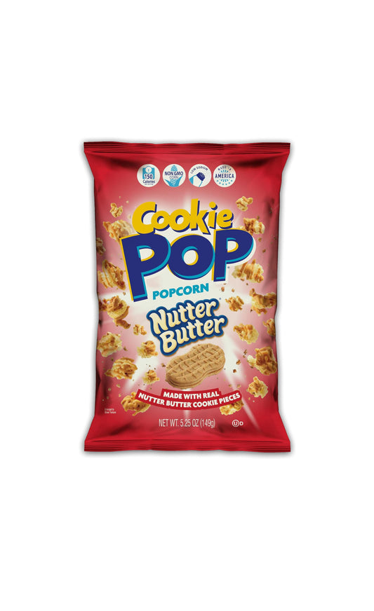 SNACKPOP Nutter Butter Cookie Coated Popcorn 5.25oz