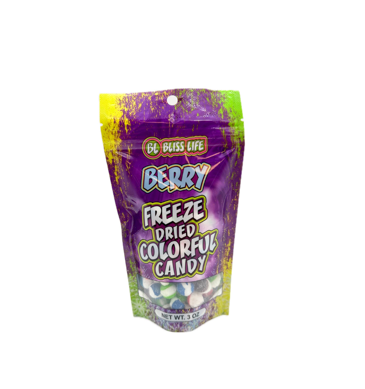 Bliss Life Berry Freeze Dried Colorful Candy - 3oz