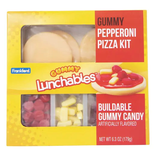 Gummy Lunchable Pizza Kit