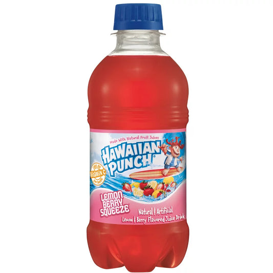 Hawaiian Punch Lemon Berry Squeeze Juice, 10 fl oz