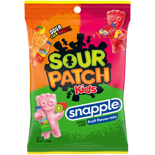 SOUR PATCH KIDS Snapple Soft & Chewy Candy 3.61 oz