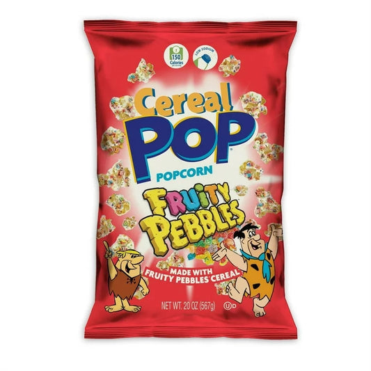 Cereal Pop Fruity Pebbles Popcorn, 5.25 oz