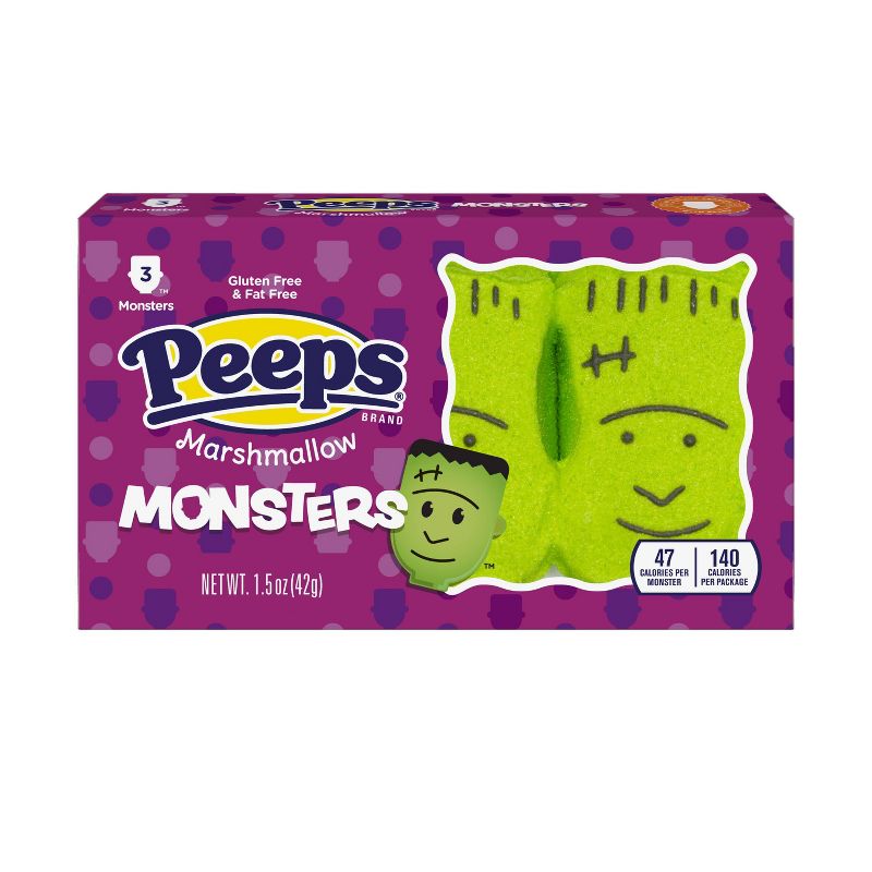 Peeps Halloween Marshmallow Monsters - 1.5oz