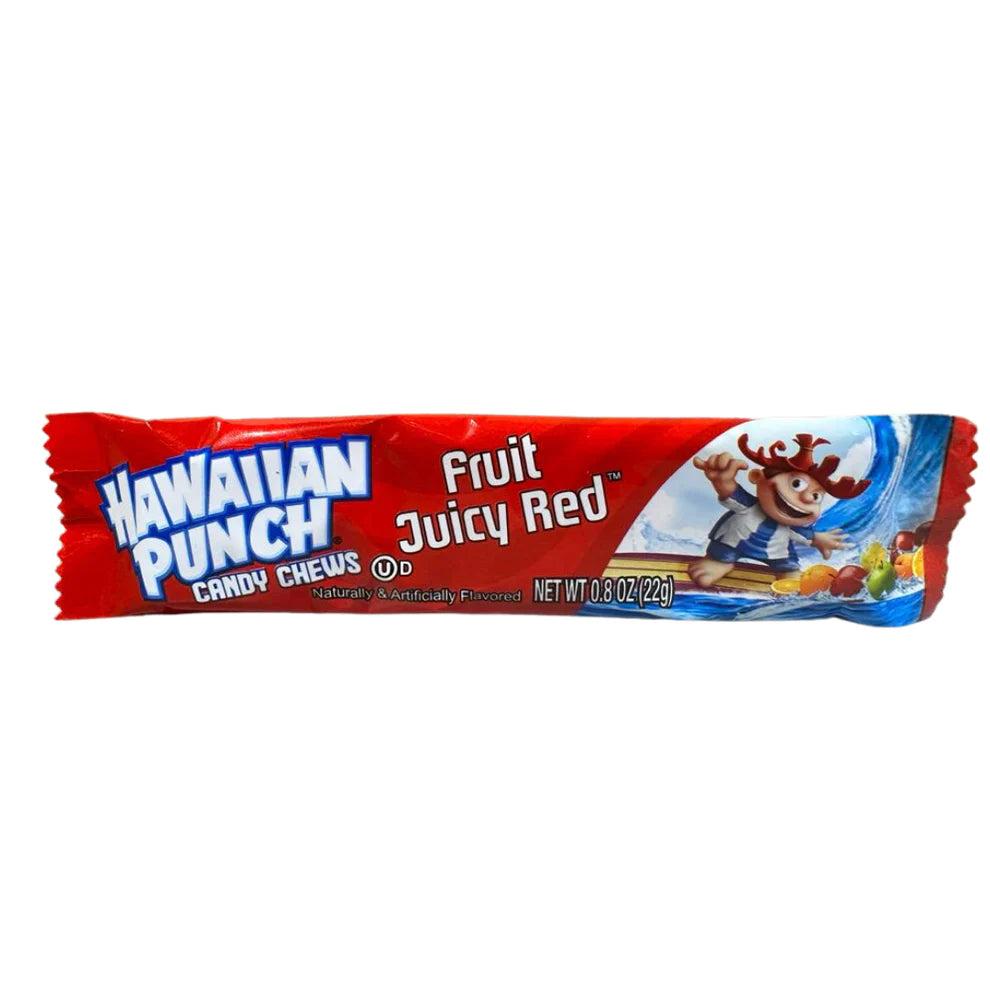 Hawaiian Punch Candy Chews Fruit Juicy Red