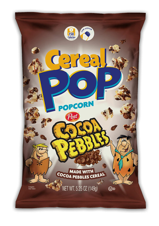 SNACKPOP Cocoa Pebbles Cereal Coated Popcorn 5.25oz