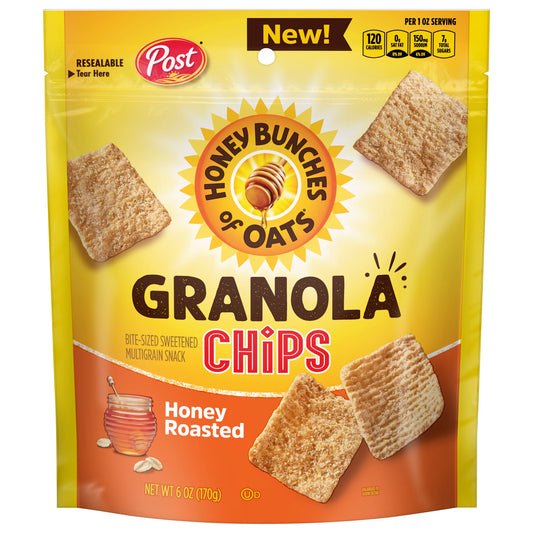 Honey Bunches of Oats Granola Chips, Honey Roasted, 6 OZ