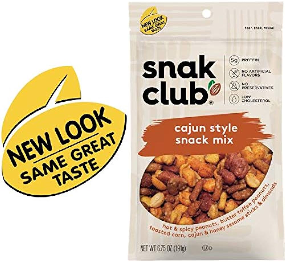 Snak Club All Natural Cajun Style Snack Mix