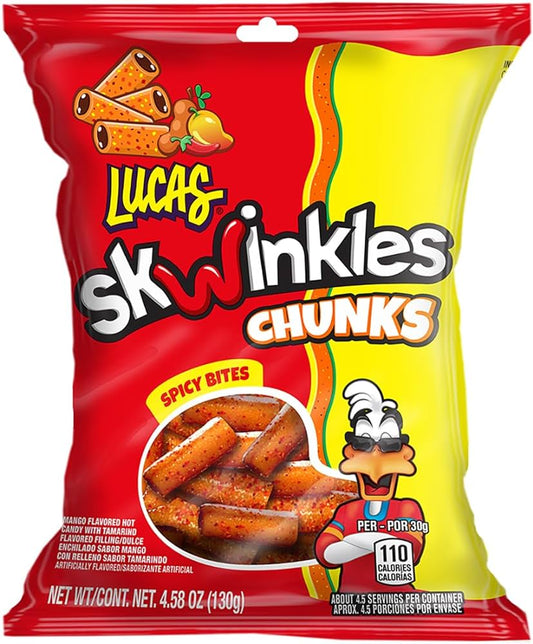 Lucas Skwinkles Candy Chunk Mango 2.46 oz