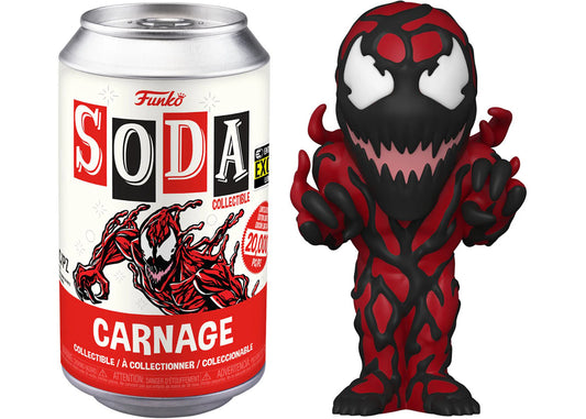 Funko Soda Marvel Carnage Entertainment Earth Exclusive