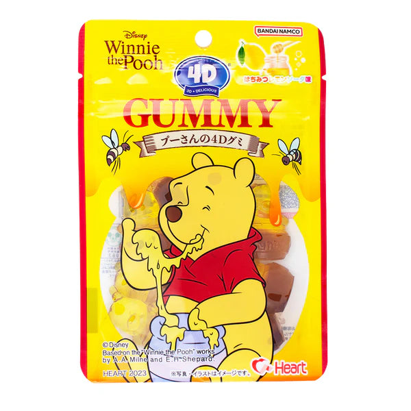 Winnie the Pooh 4D Gummies 72g - JAPAN