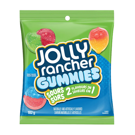 Jolly Rancher Gummies Sours 2in1 182g