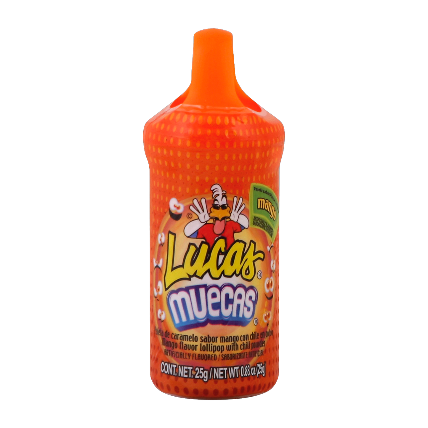 Lucas Muecas Mango Flavor With Chili Powder Lollipop