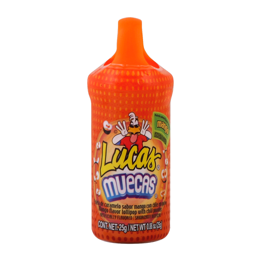 Lucas Muecas Mango Flavor With Chili Powder Lollipop