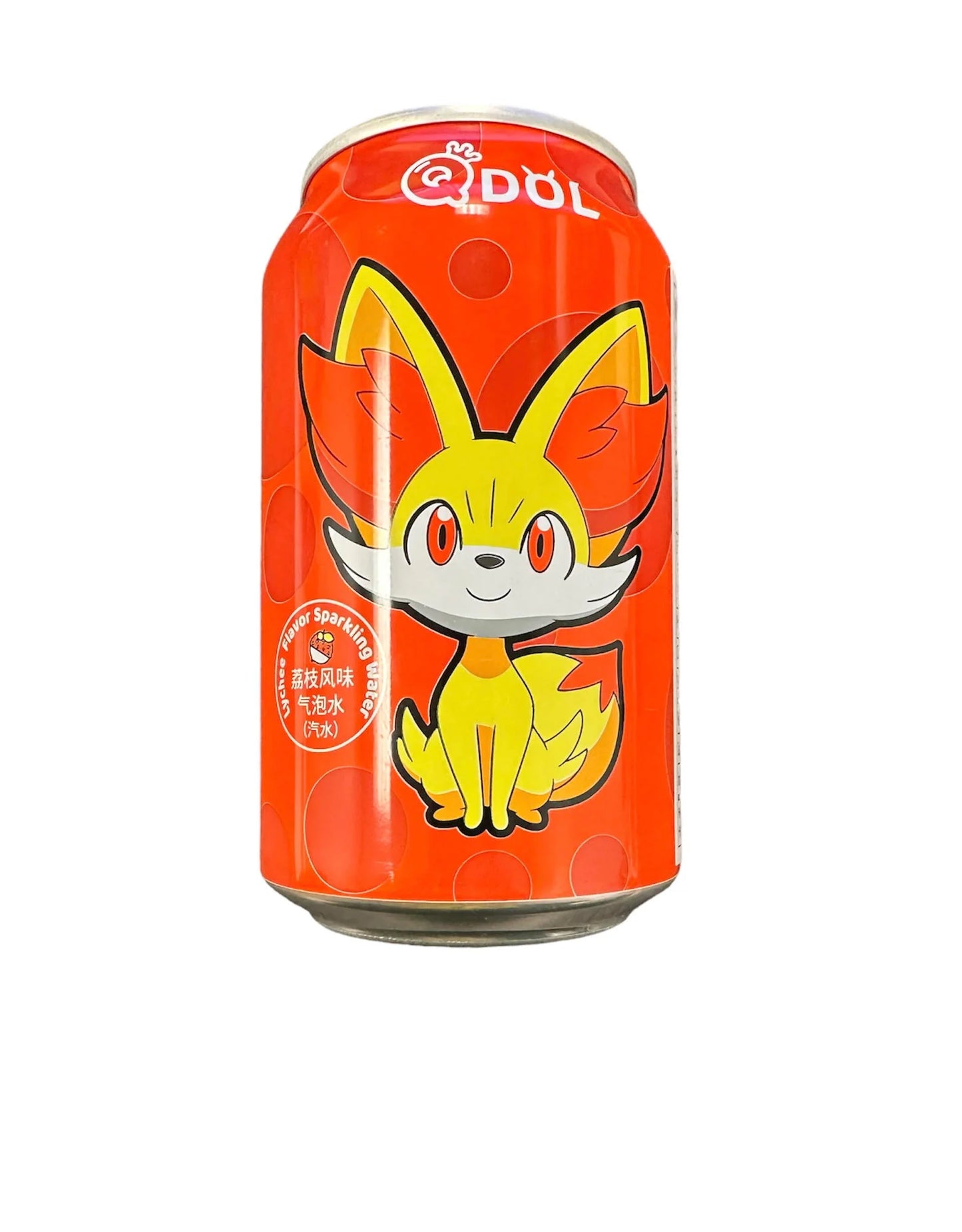 Pokemon Fennekin Lychee Flavoured Sparkling Water 330ml