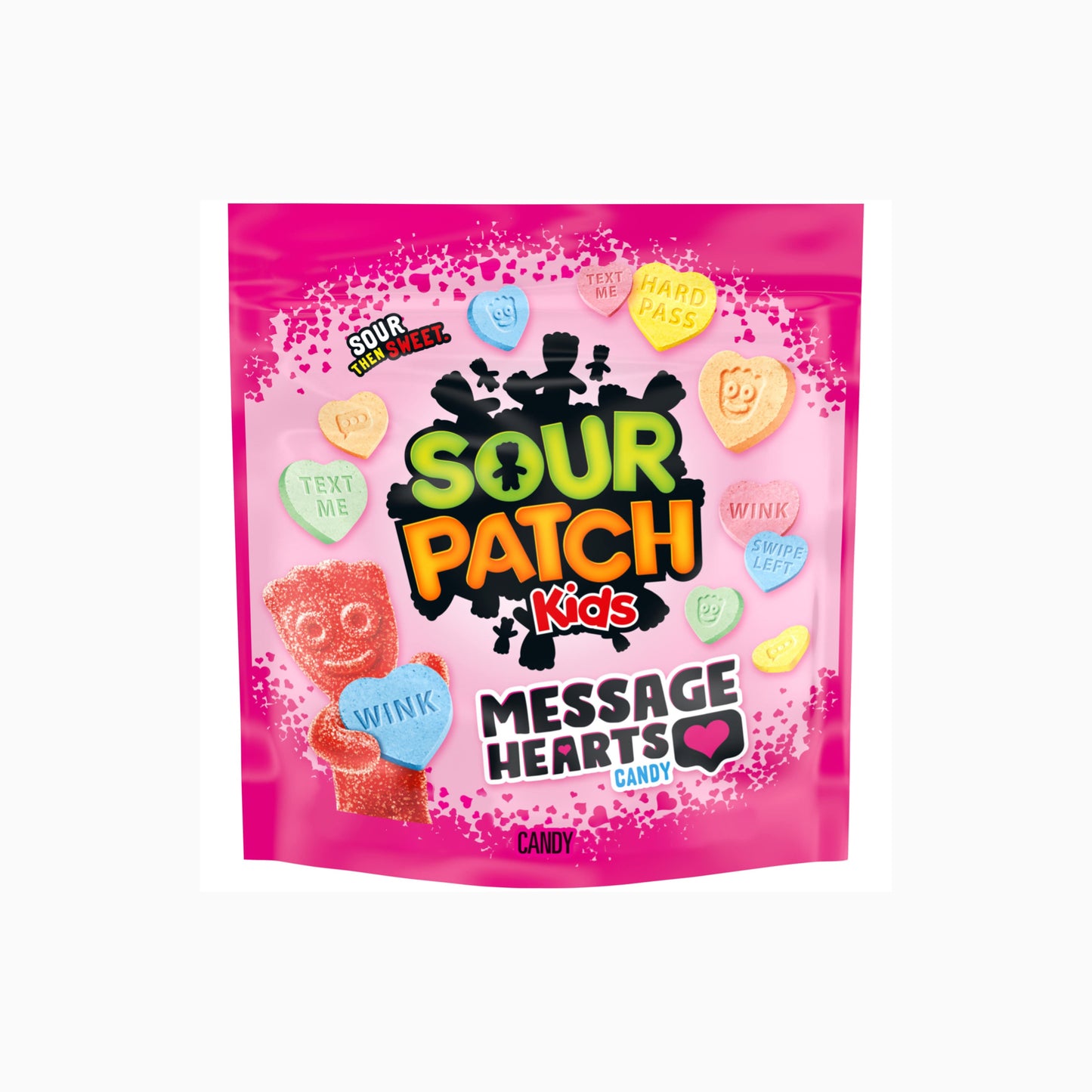 SOUR PATCH KIDS Message Hearts Valentines Day Candy 13.01 oz