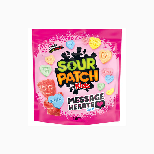 SOUR PATCH KIDS Message Hearts Valentines Day Candy 13.01 oz