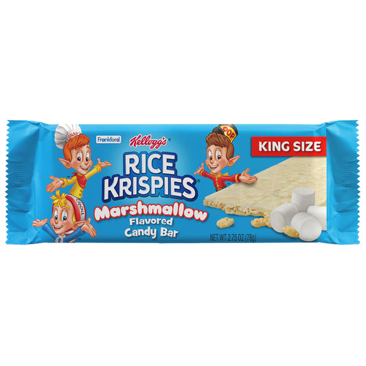 Frankford Kellogg's Rice Krispies Marshmallow Candy Bar snack Size (4 pcs)