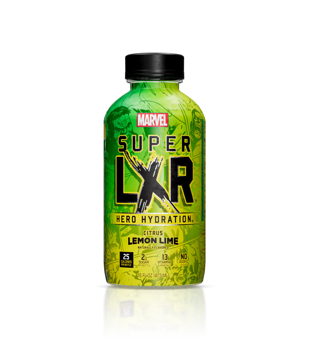 Marvel Super LXR Hero Hydration - Citrus Lemon Lime 16oz