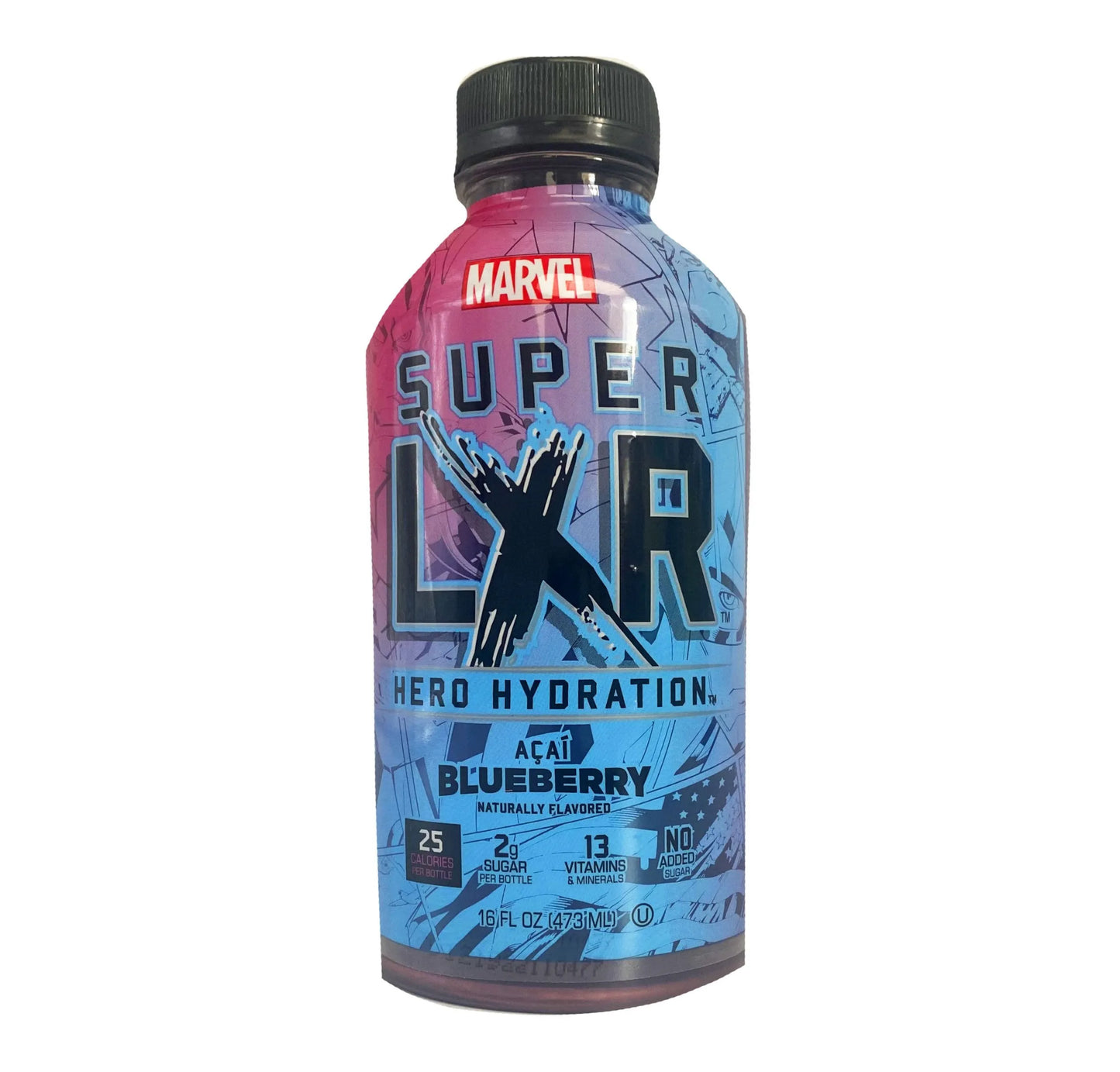 AriZona x Marvel Super LXR Hero Hydration - Acai Blueberry - 16oz