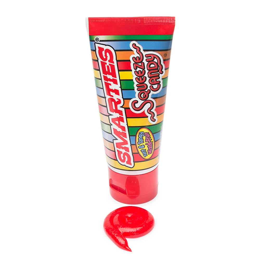 Smarties Tangy Mixed Fruit Liquid Squeeze Candy Tubes