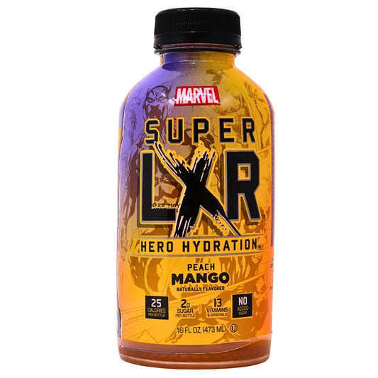 AriZona x Marvel Super LXR Hero Hydration - Peach Mango - 16oz