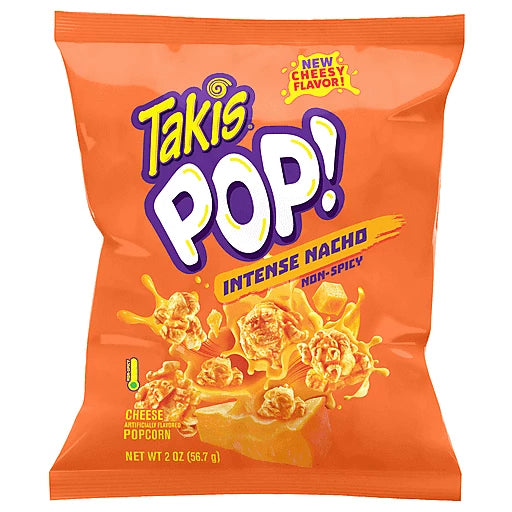 Takis Popcorn, Intense Nacho 2 oz