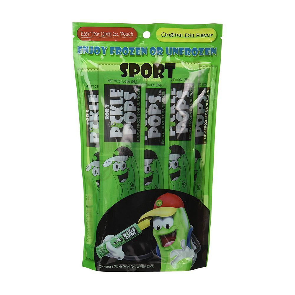 Bob's Pickle Pops Sport - Original Dill Flavor - 6 Count