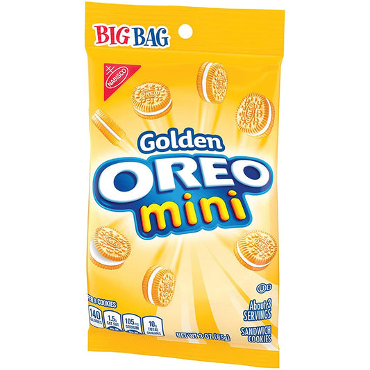 OREO Mini Golden Sandwich Cookies, Vanilla Flavor