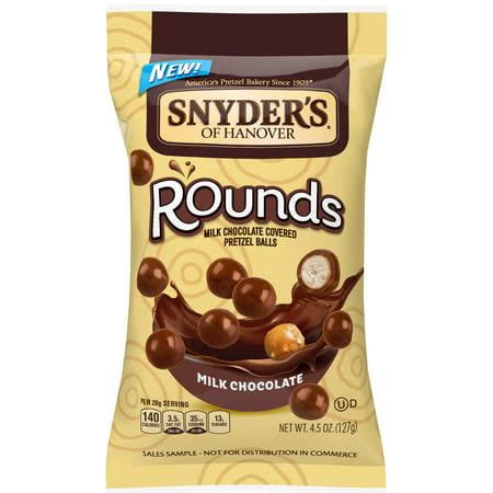 Snyders Of Hanover Rounds Milk Chocolate Pretzel Ball, 3.5 Oz