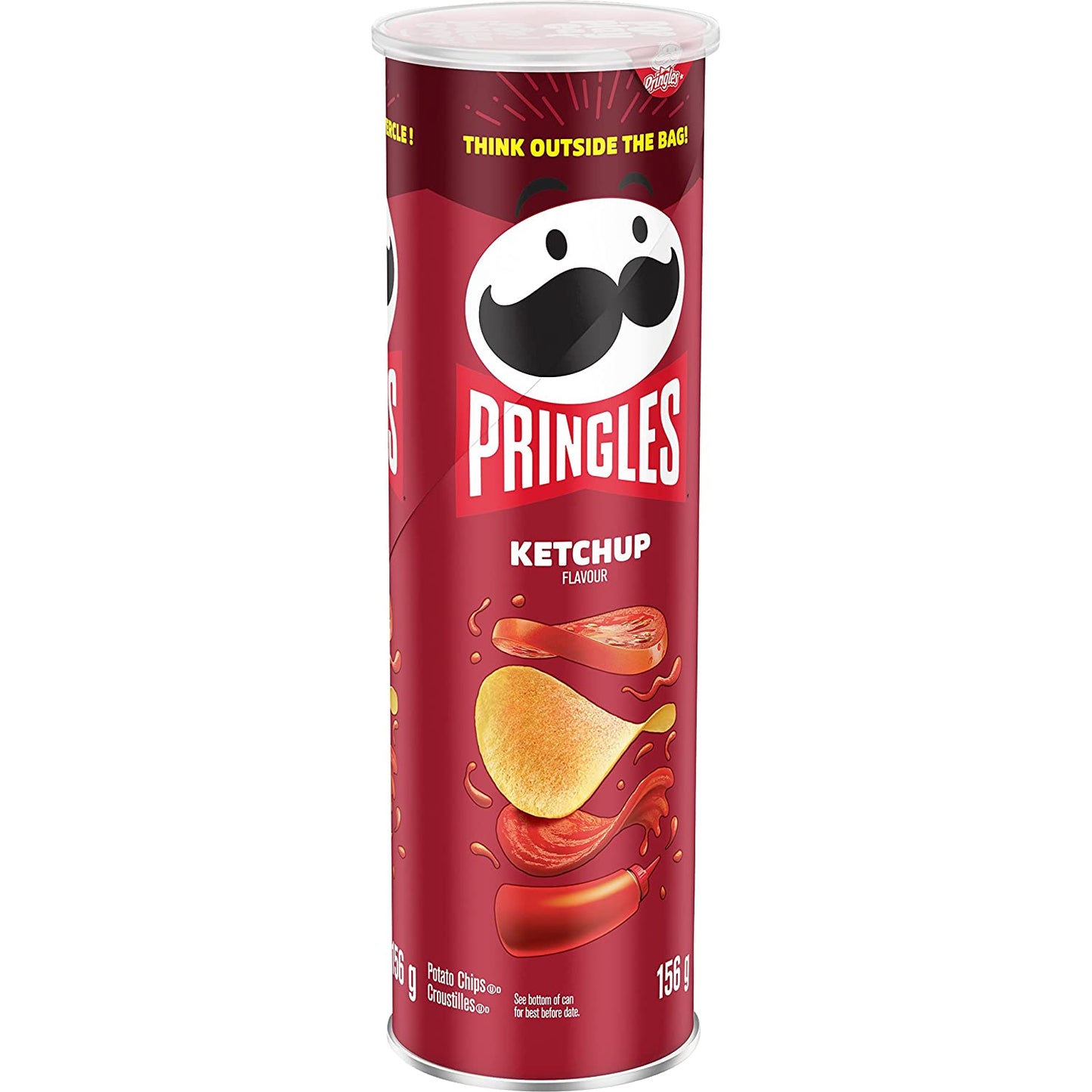 Pringles Potato Chips, Ketchup, 156 Grams/5.50oz