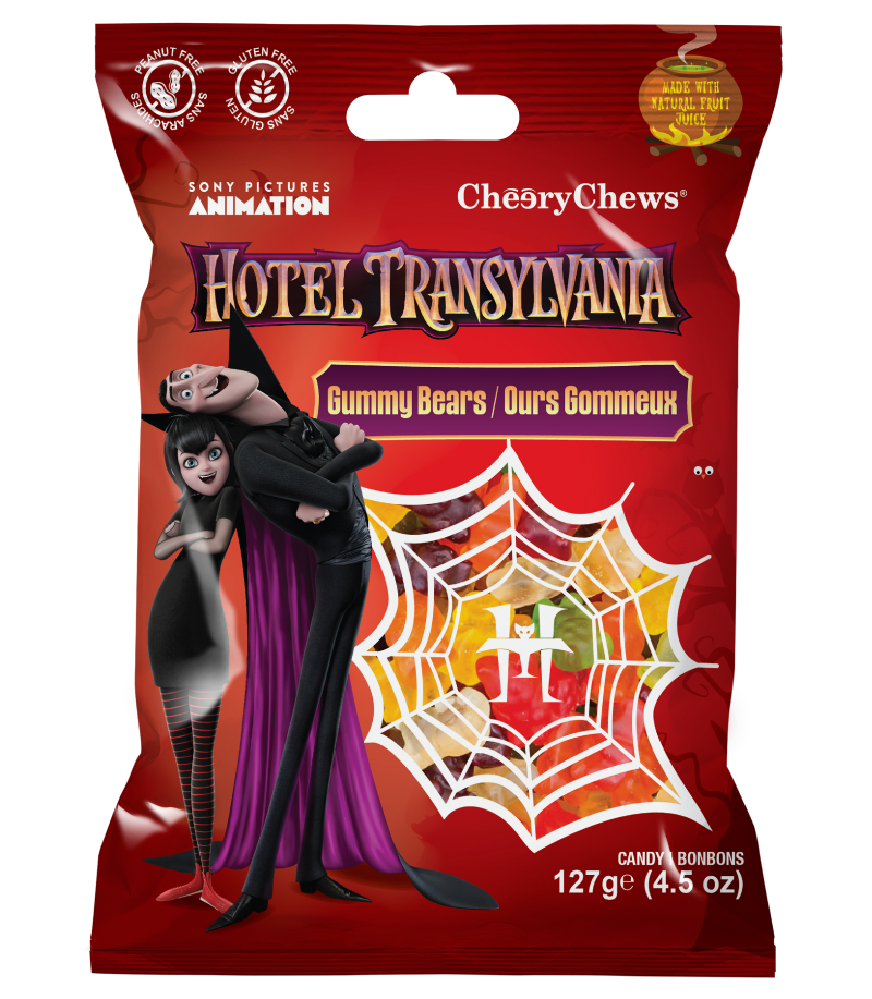 Hotel Transylvania Gummy Bears 4.5 Oz