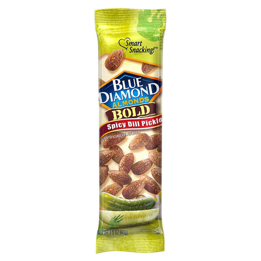 Blue Diamond Almonds, Bold Spicy Dill Pickle Flavored Snack Nuts