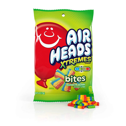 Airheads Xtremes Sourfuls Rainbow Berry Bites Bag