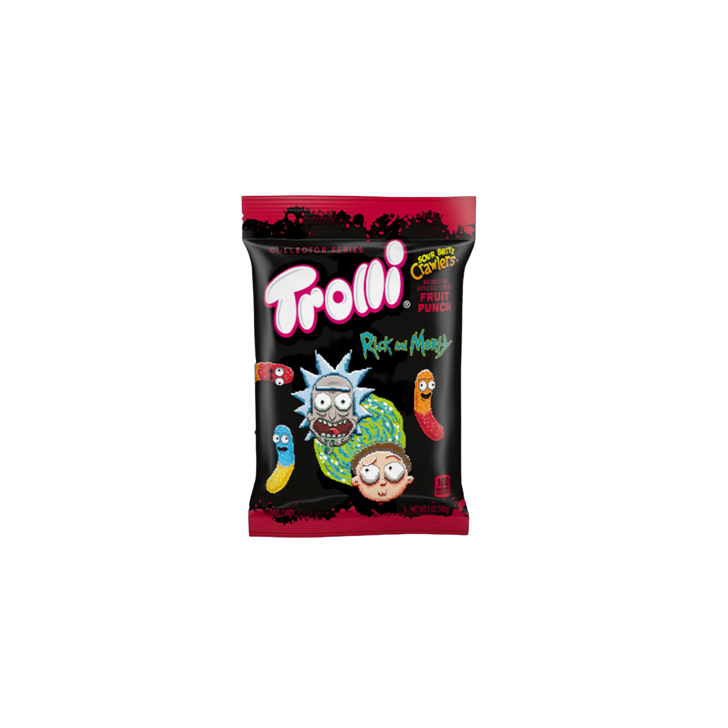 Trolli Sour Brite Crawlers Collector Series 5 Oz