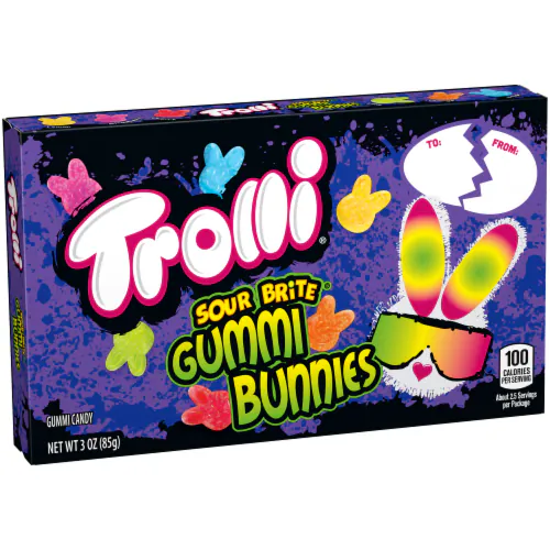 Trolli Sour Brite Gummi Bunnies 3 Oz