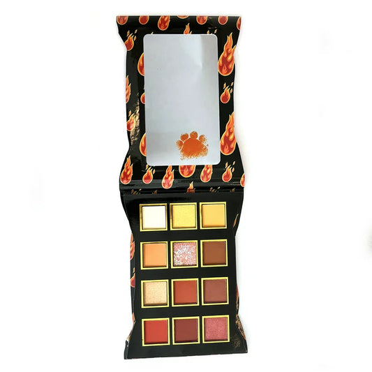 Makeup - Flamin' Hot Cheetos - Eyeshadow Pallette, 12 Eyeshadow Colors