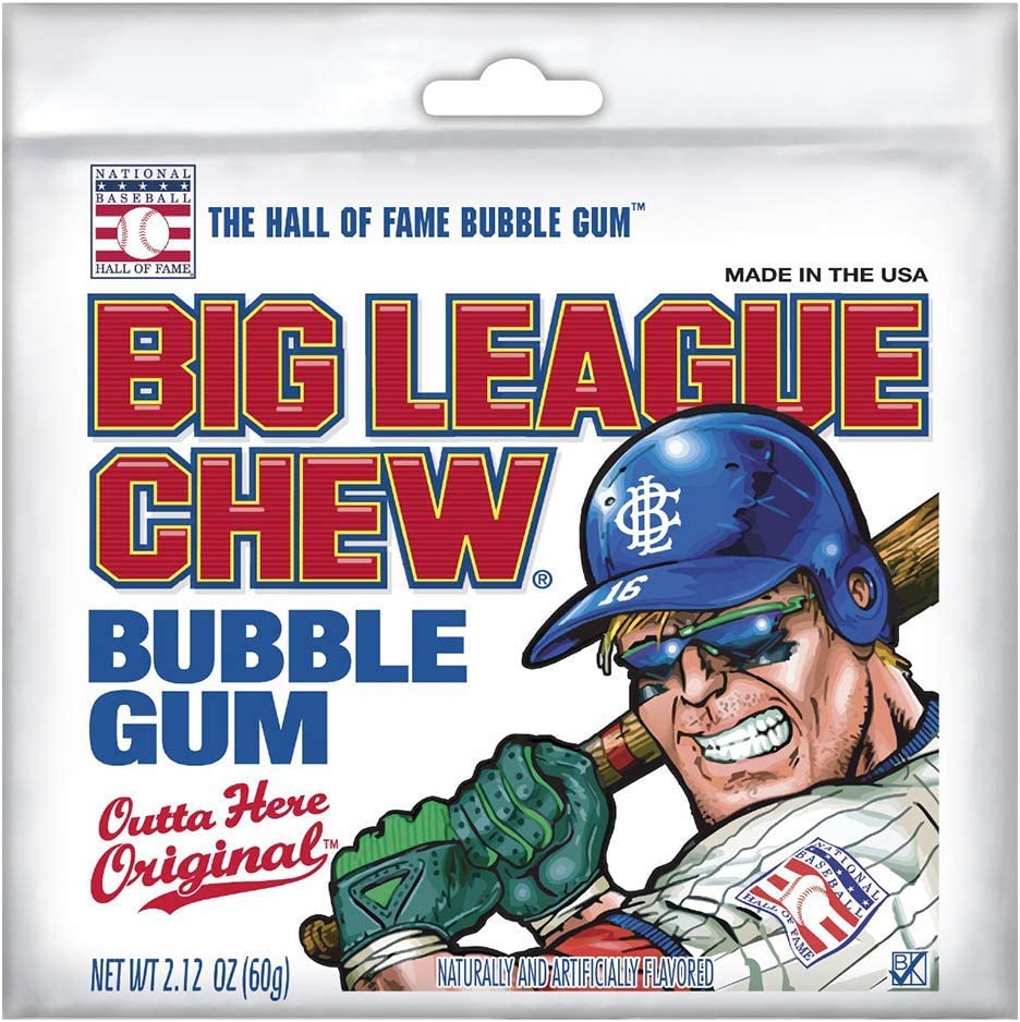 Big League Chew, Outta' Here Original Bubble Gum 2.12 Oz