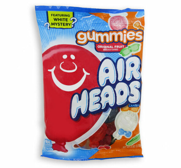 Airheads Candy Gummies Fruit, 6 Oz