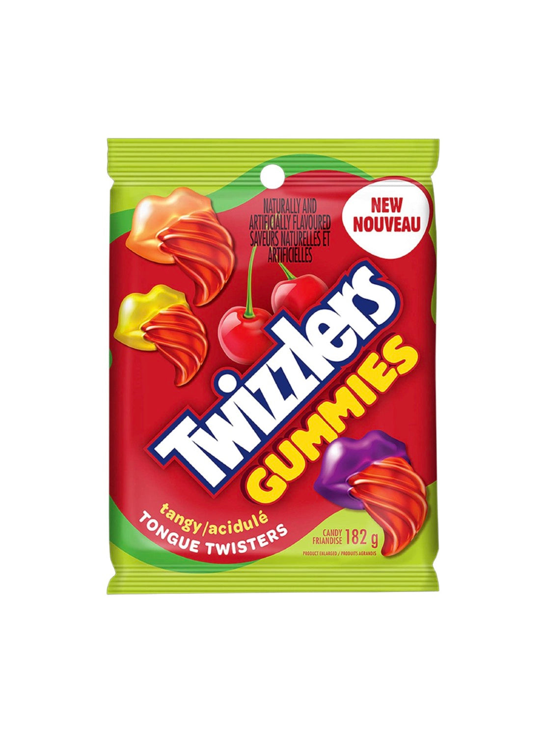 TWIZZLERS Gummies- Tangy Tongue Twisters Candy